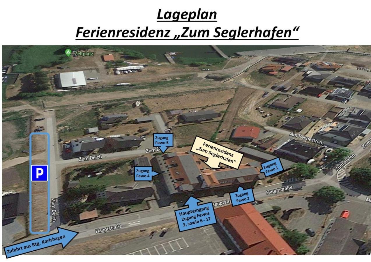 Residenz Zum Seglerhafen-St Apartment Peenemunde Ngoại thất bức ảnh